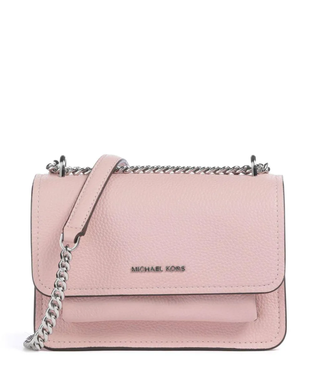 Claire Small Shoulder bag grained cow leather rose