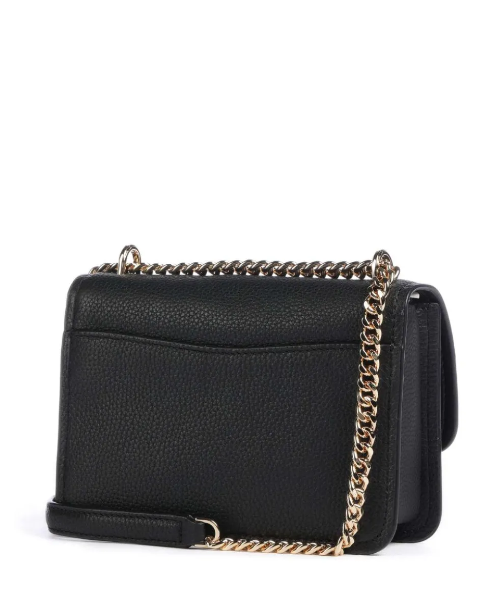 Claire Small Shoulder bag grained cow leather black