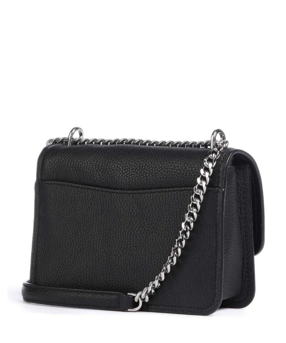 Claire Small Shoulder bag grained cow leather black