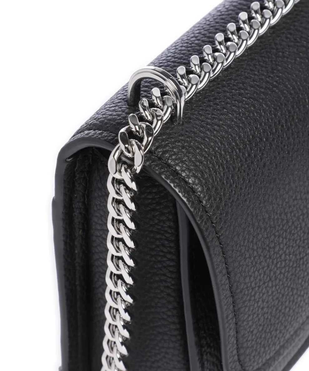 Claire Small Shoulder bag grained cow leather black