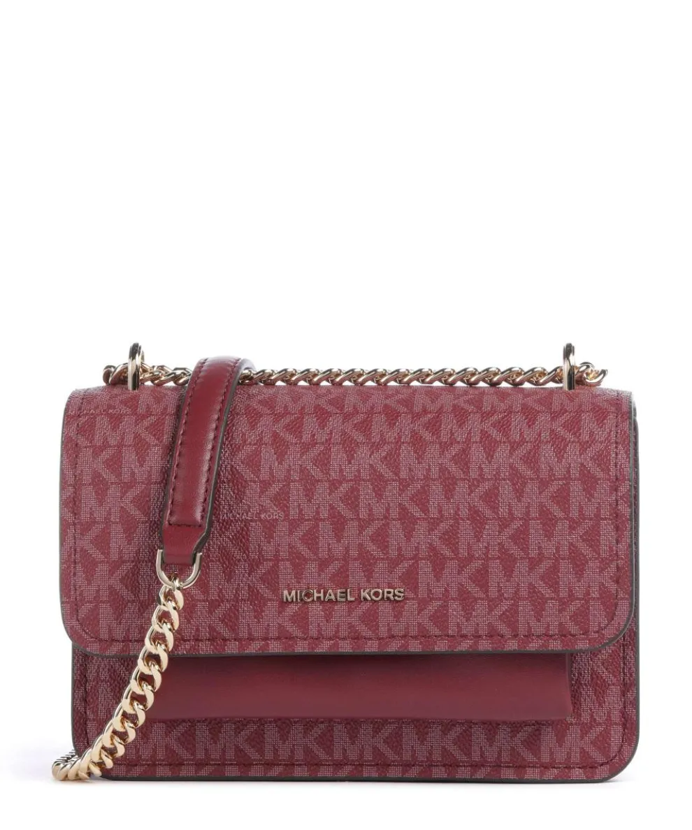 Claire Small Shoulder bag imitation leather wine