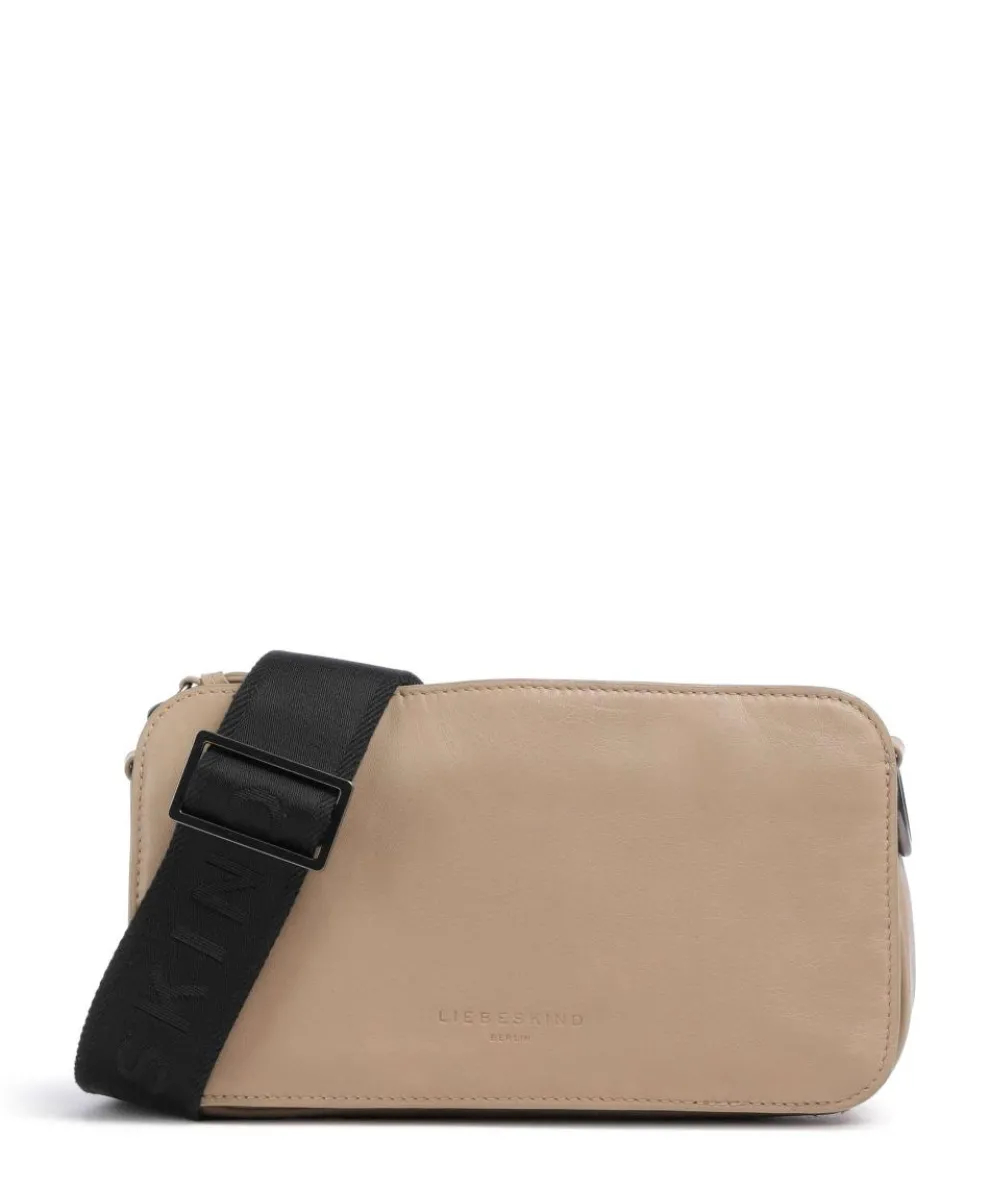 Clarice Sheep Natural Crossbody bag sheepskin leather beige