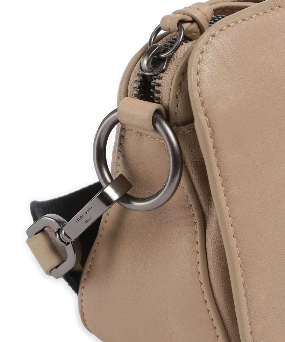 Clarice Sheep Natural Crossbody bag sheepskin leather beige