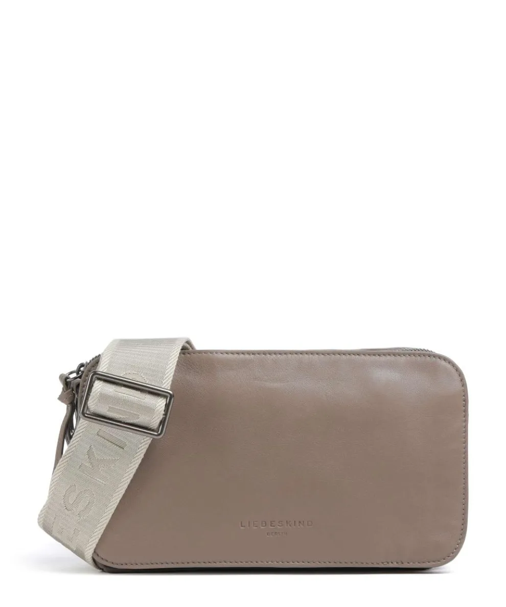 Clarice Sheep Natural M Crossbody bag sheepskin leather taupe