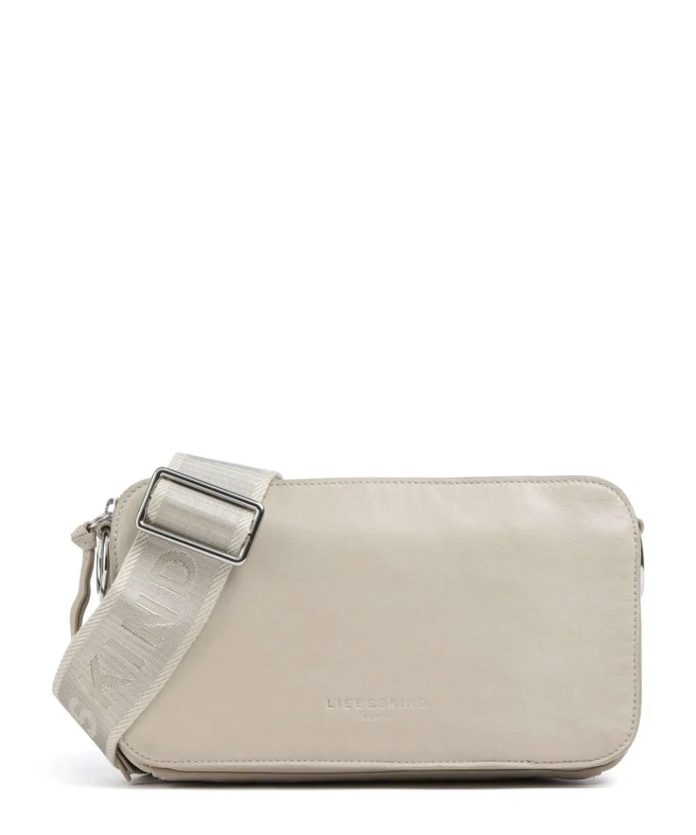 Clarice Sheep Natural M Crossbody bag sheepskin leather cream