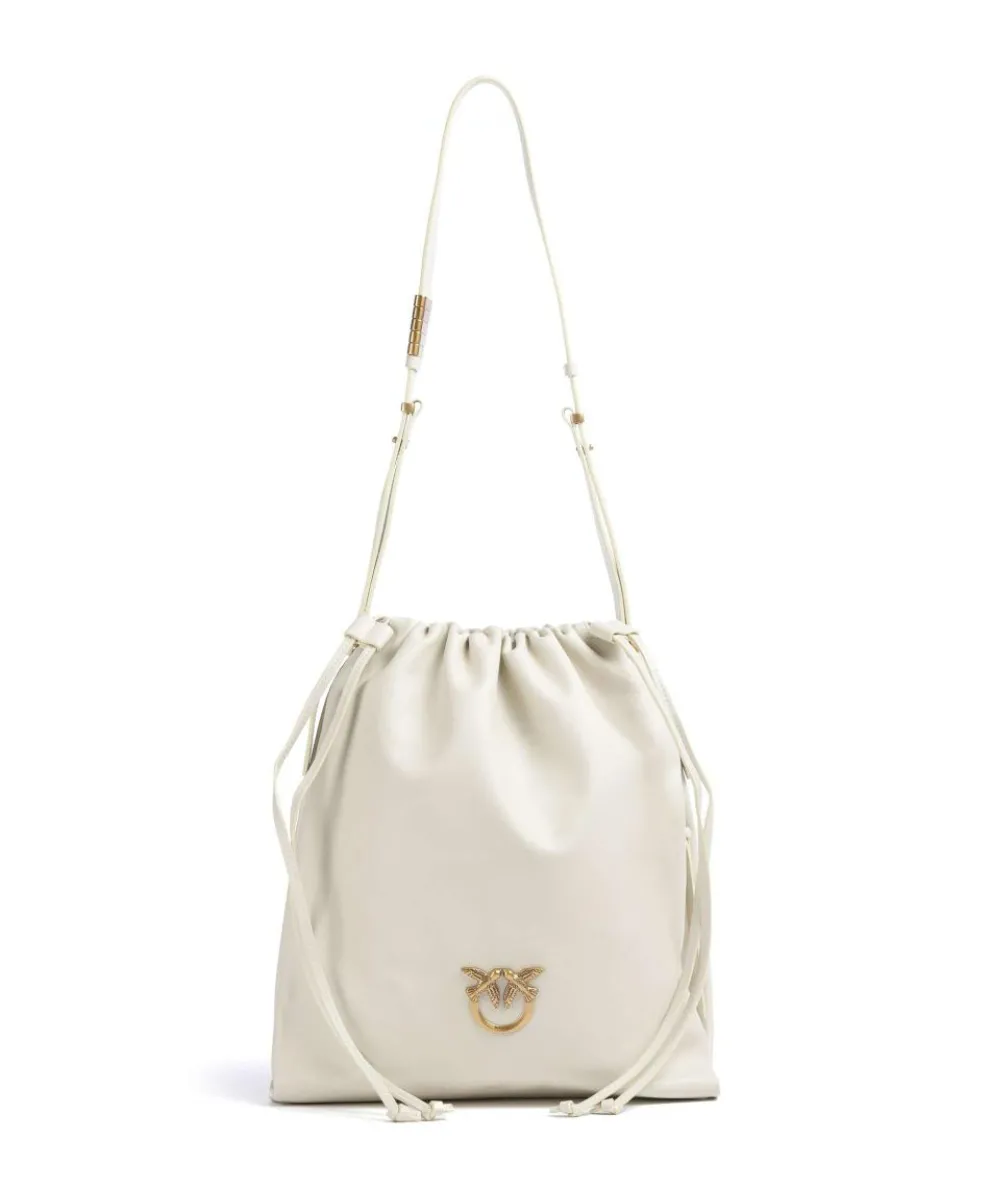 Classic Slouchy Bucket bag fine grain cow leather cream