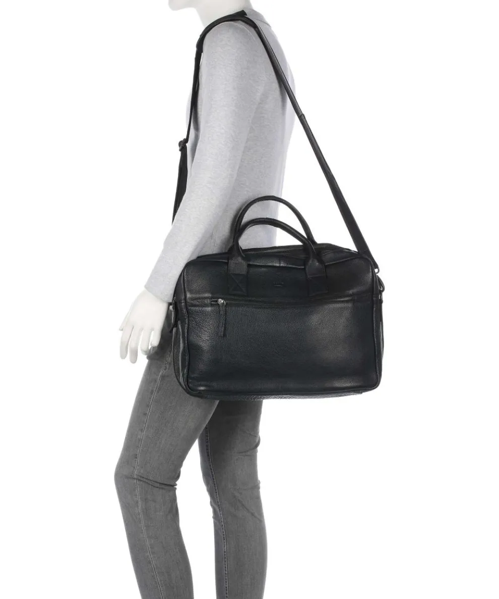 Clean Briefcase 15″ leather black