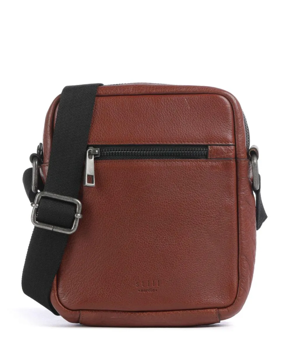 Clean Clean Crossbody bag leather brown