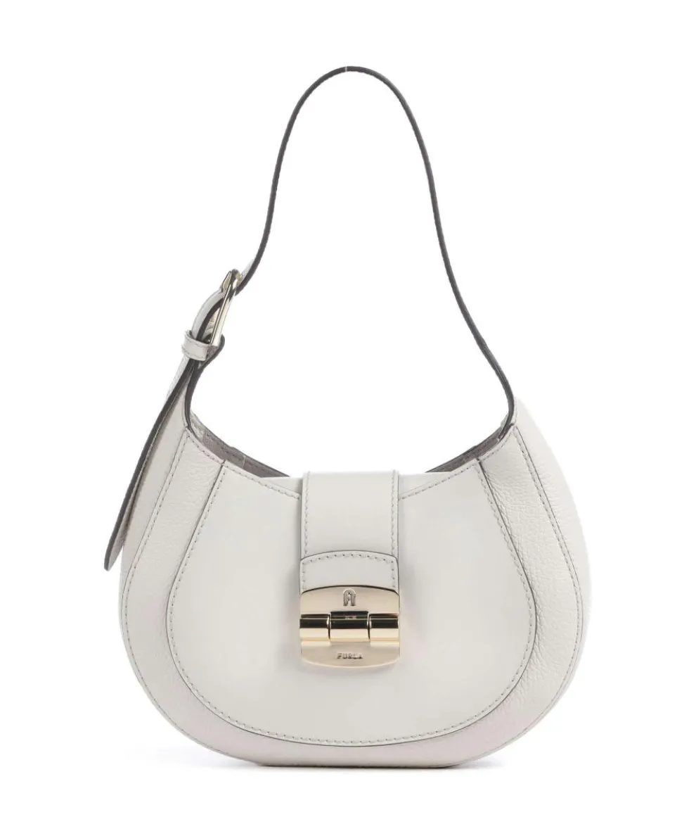 Club 2 S Hobo bag grained leather ivory