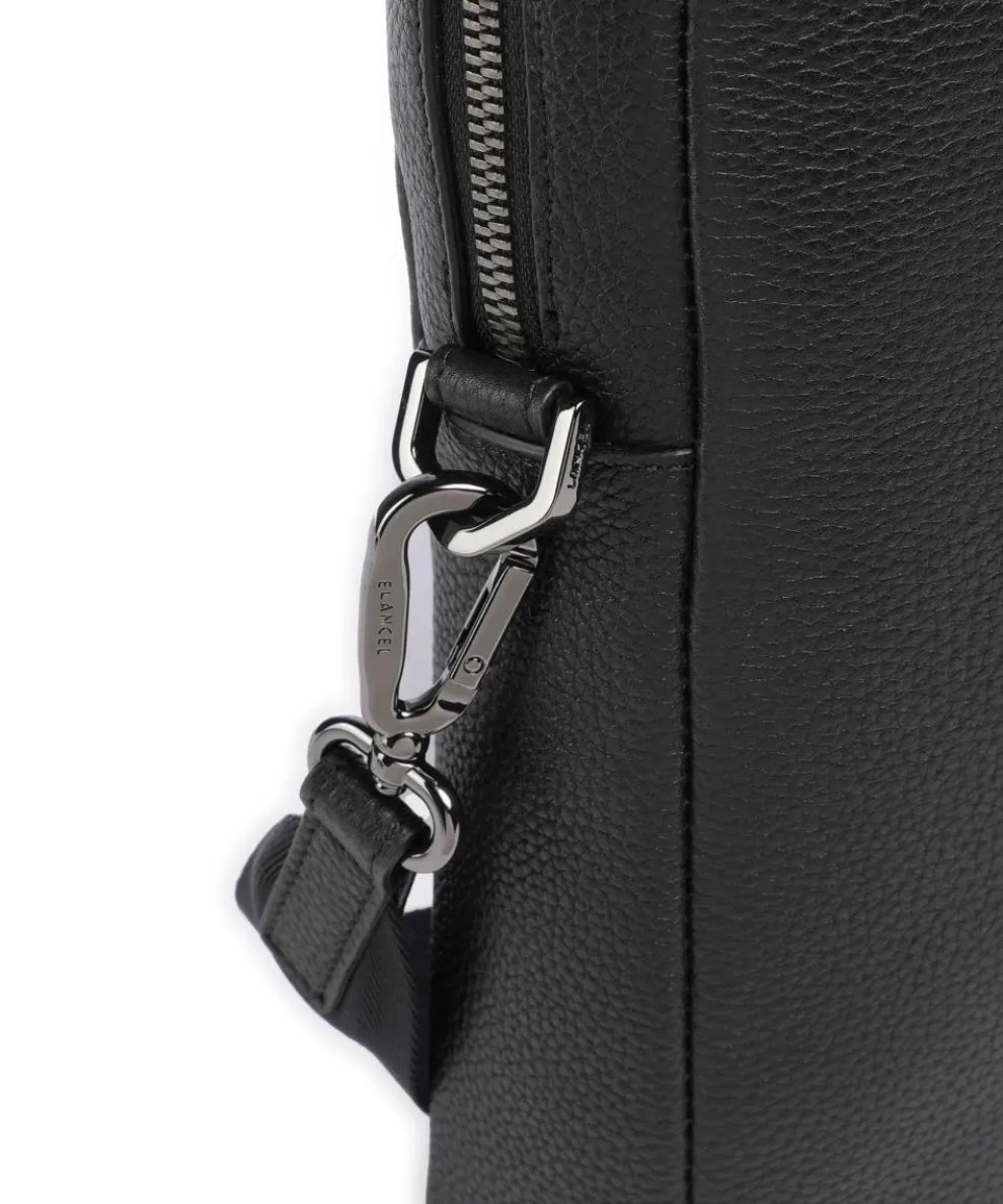 Côme Briefcase 14″ grained cow leather black