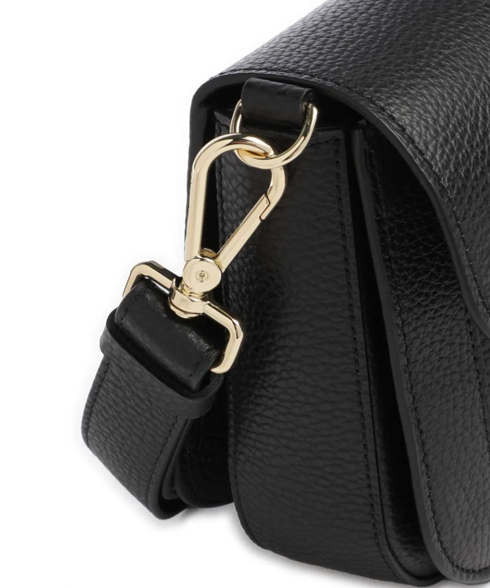C-Me Crossbody bag grained cow leather black