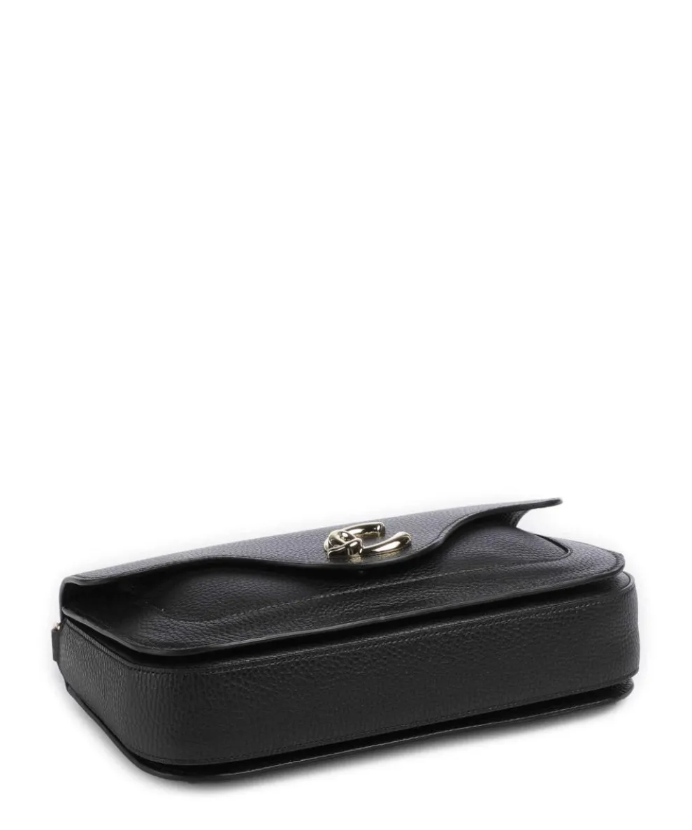 C-Me Crossbody bag grained cow leather black