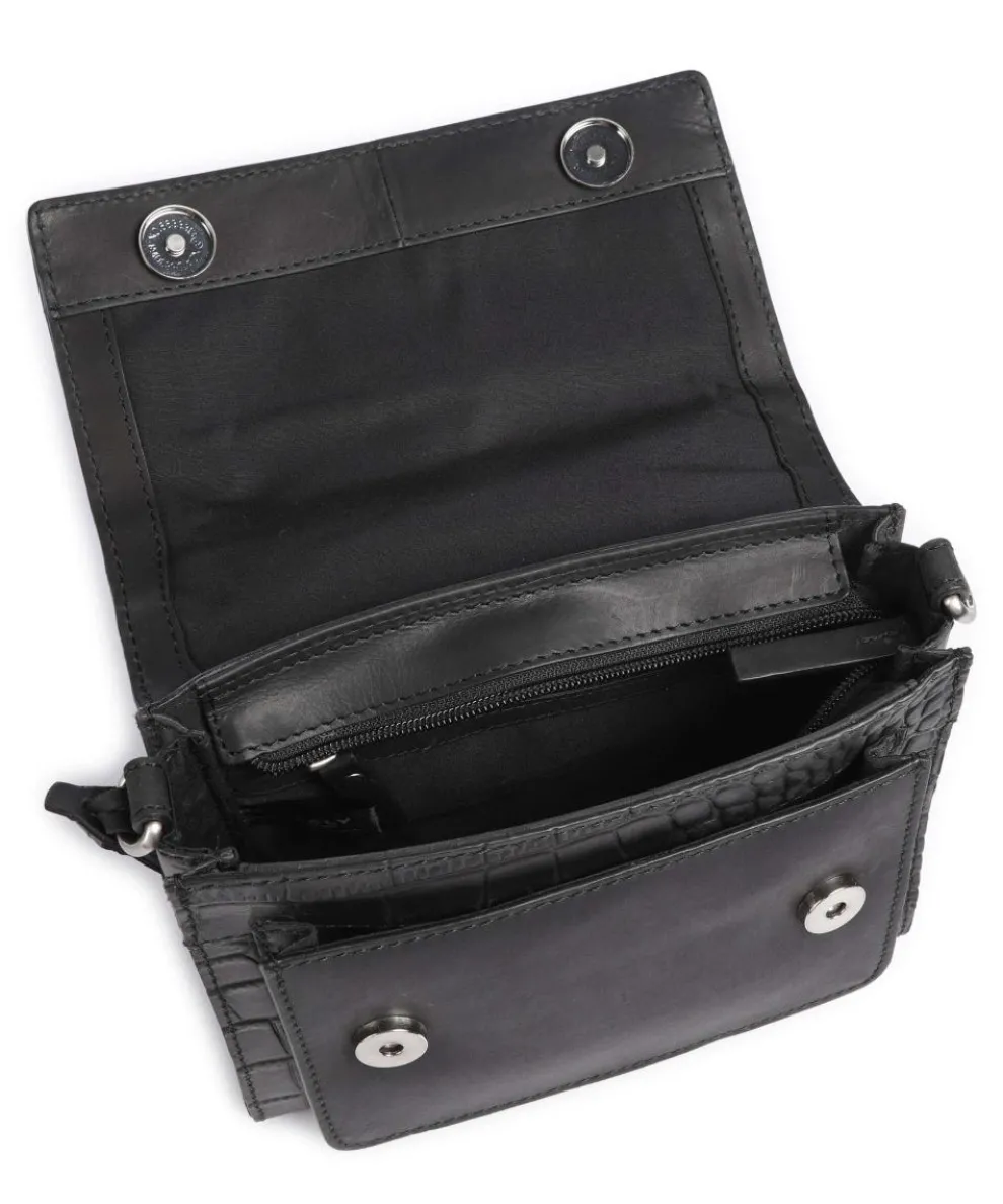 Cool Colbie Crossbody bag embossed leather black