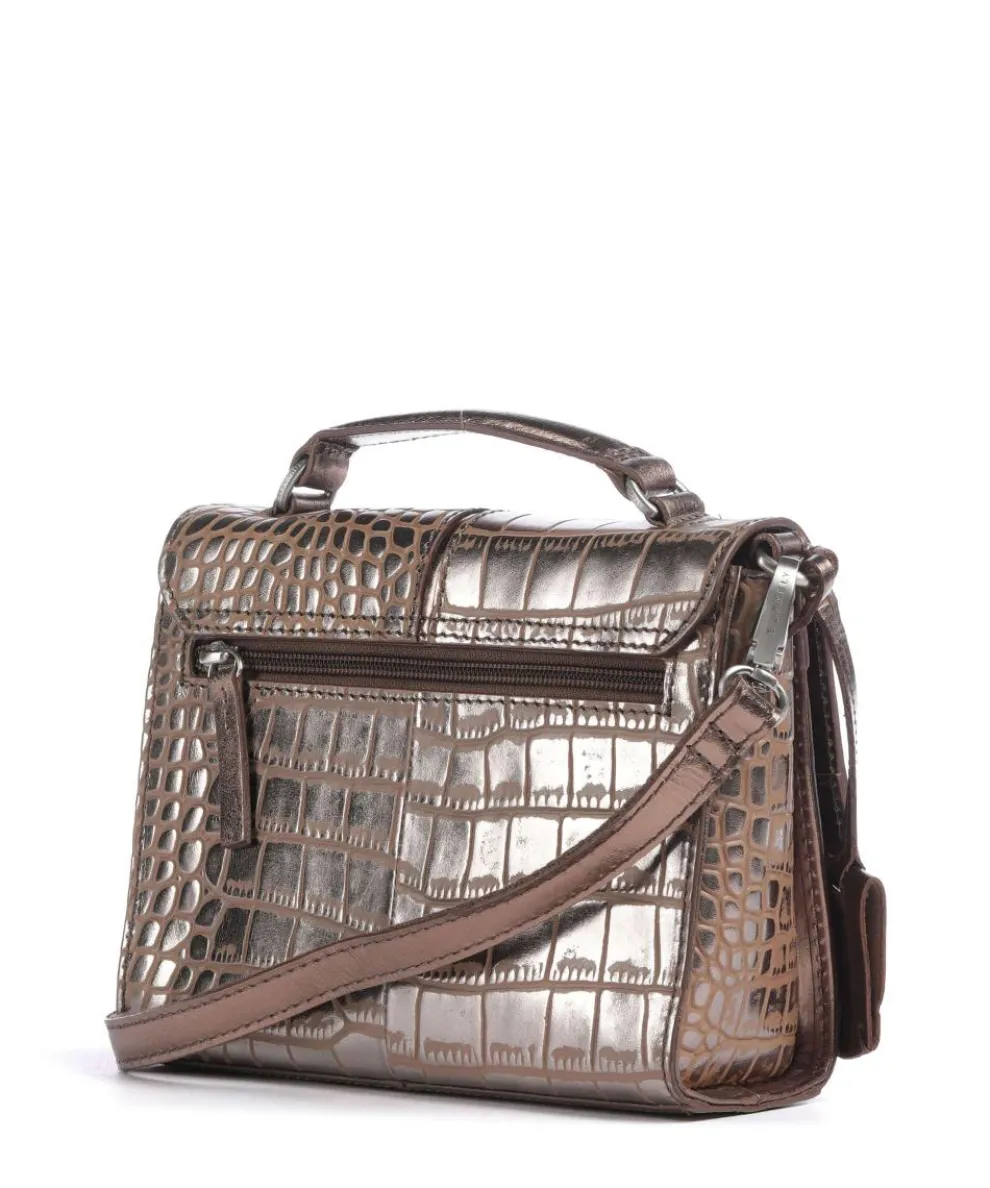 Cool Colbie Crossbody bag embossed leather light brown