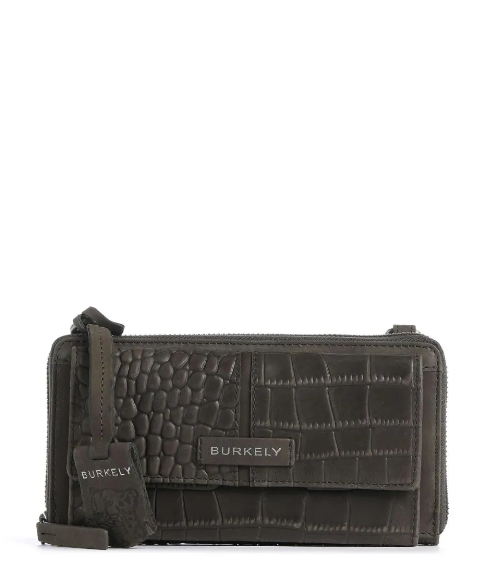 Cool Colbie Wallet embossed leather dark green