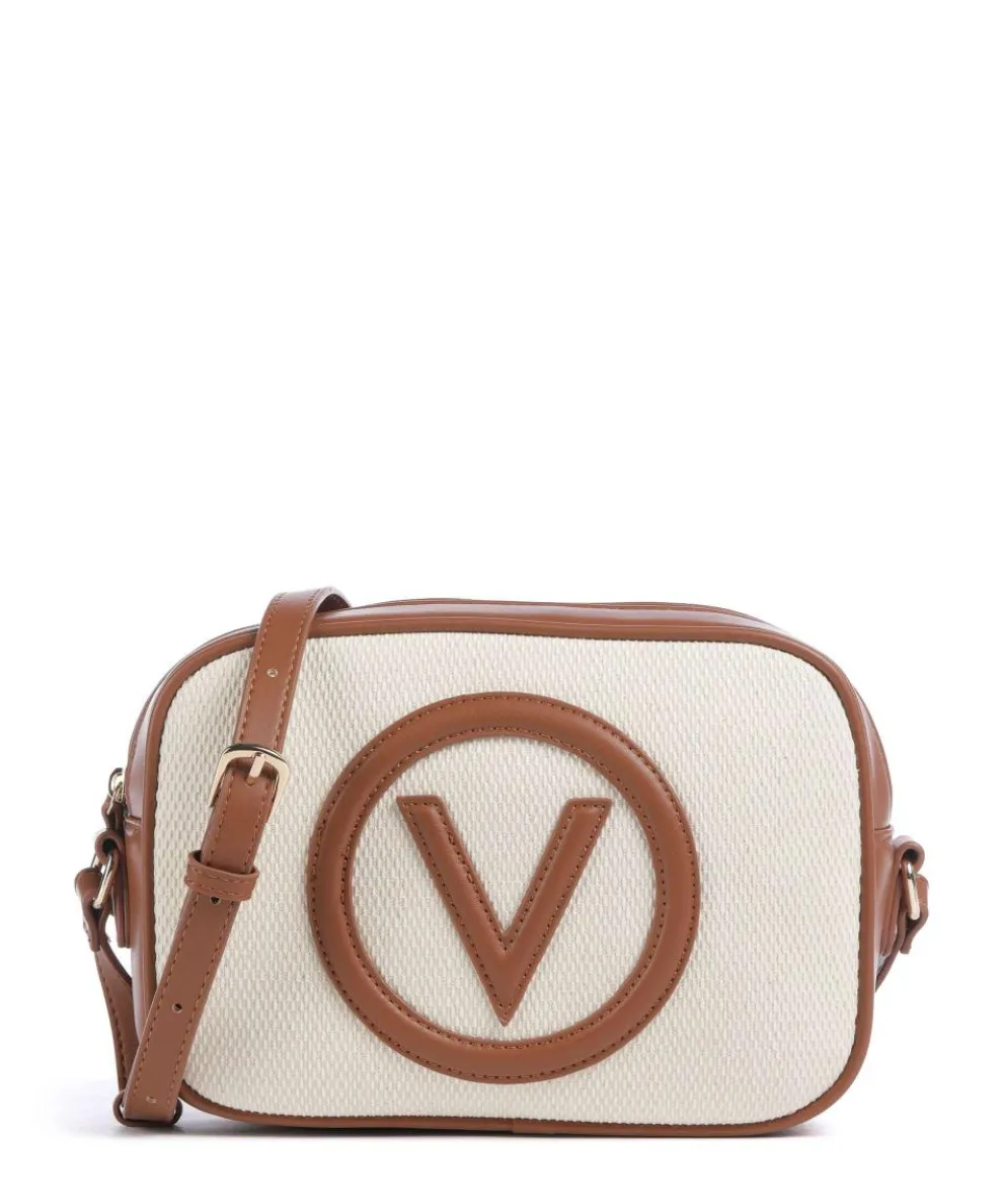 Covent Crossbody bag cotton, imitation leather beige/brown
