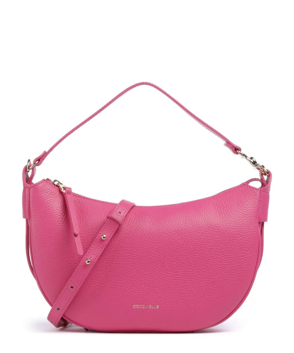 C-Easy Shoulder bag grained leather fuchsia