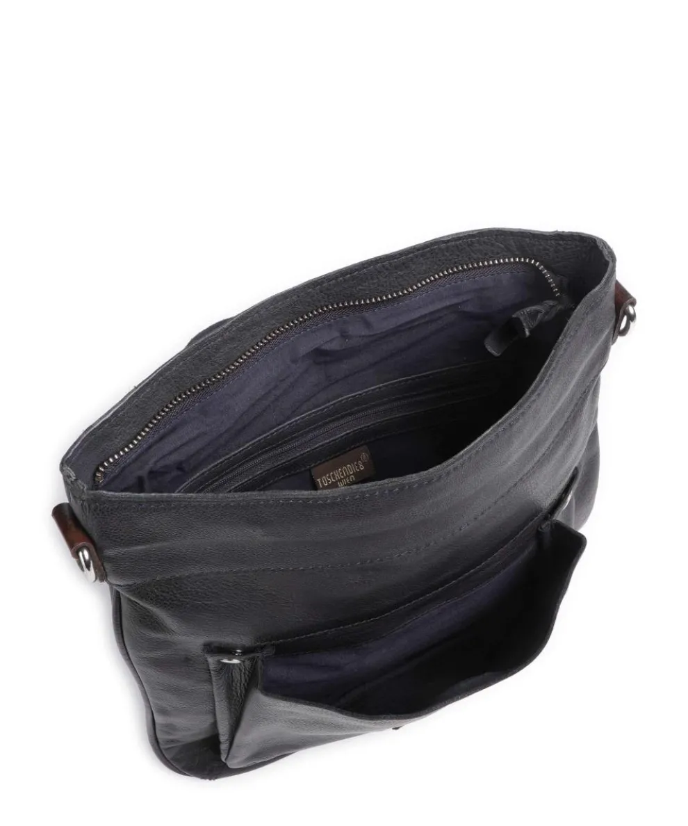 Salvatorianerplatz 2 Crossbody bag grained cow leather navy