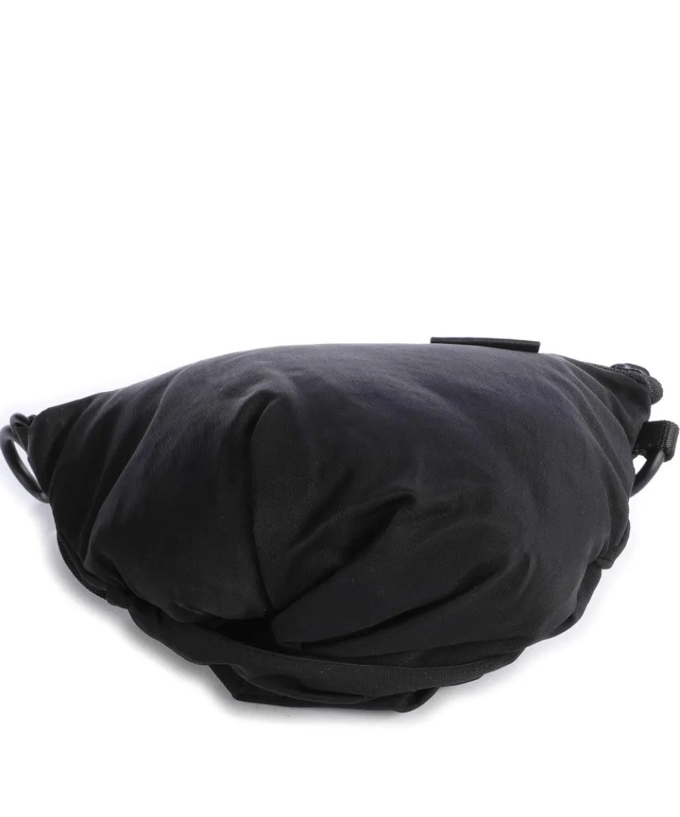 Creased Stone Orba Crossbody bag polyester, nylon black