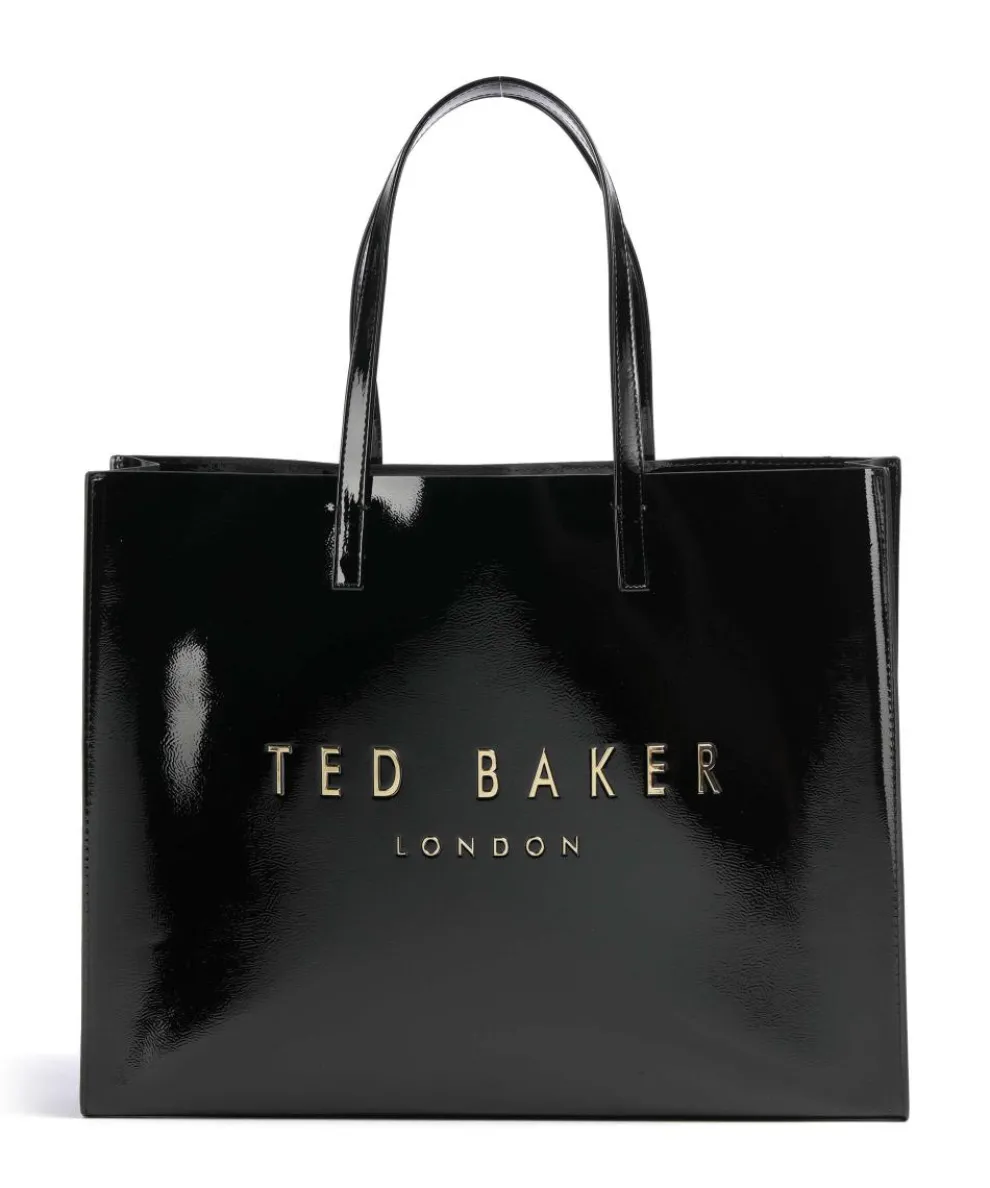 Crikon Tote bag imitation leather black
