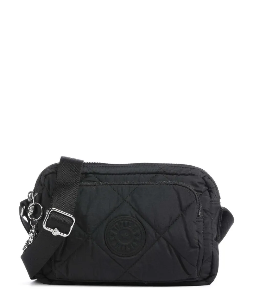 Crinkled Quilt Abanu M Zip Crossbody bag polyamide black