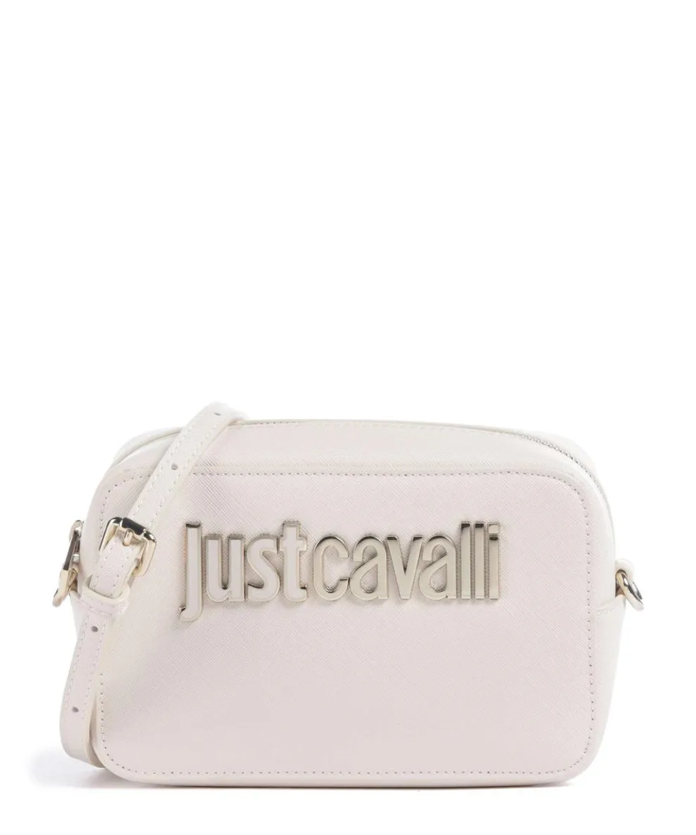 Crossbody bag imitation leather white
