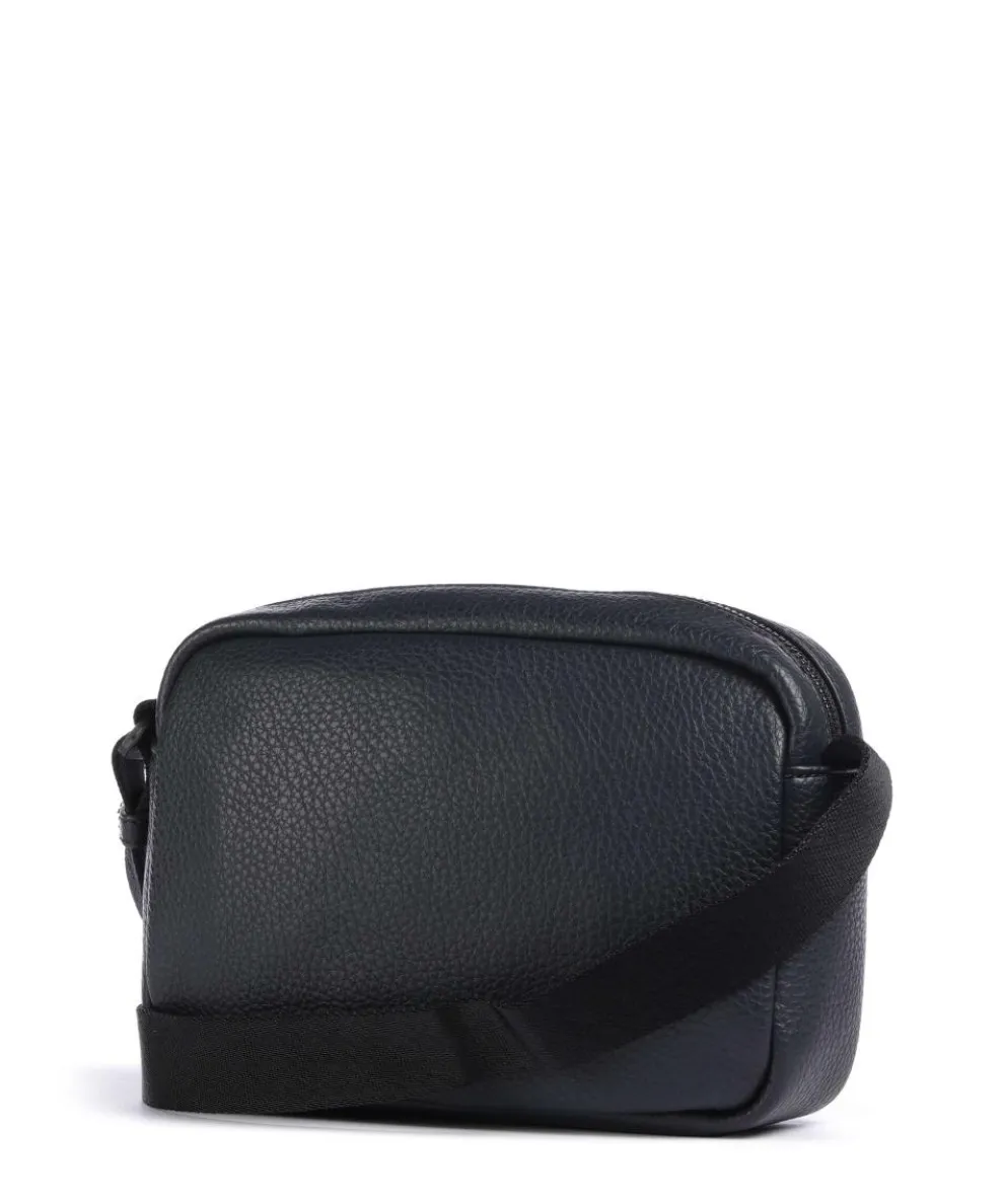 Crossbody bag imitation leather navy