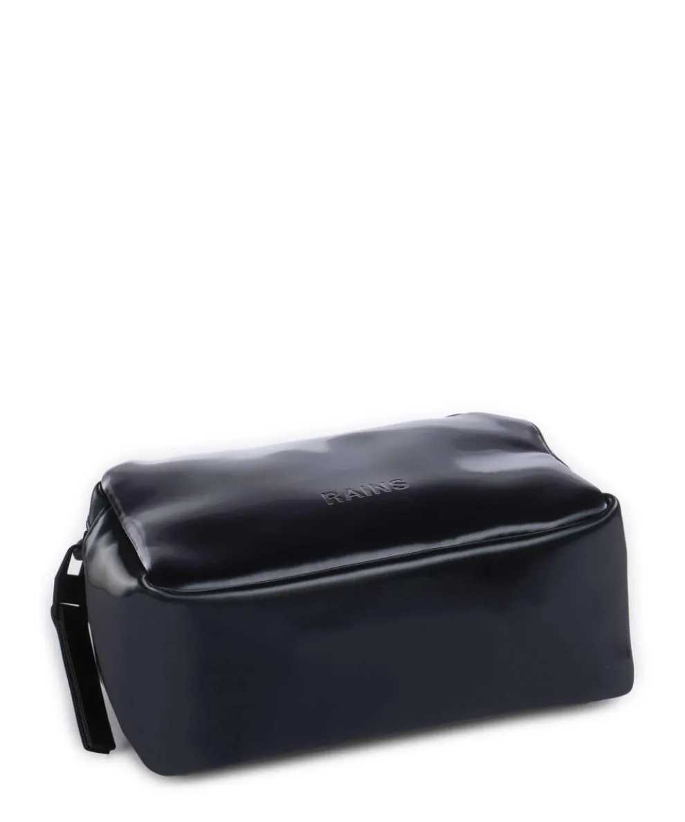 Crossbody bag polyester, polyurethane dark blue