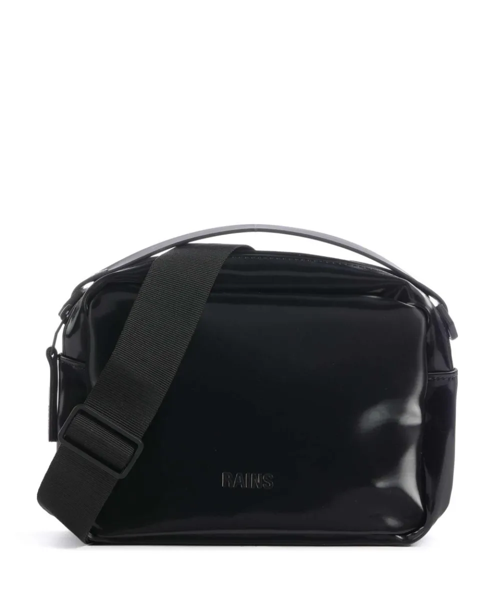 Crossbody bag polyurethane, polyester black