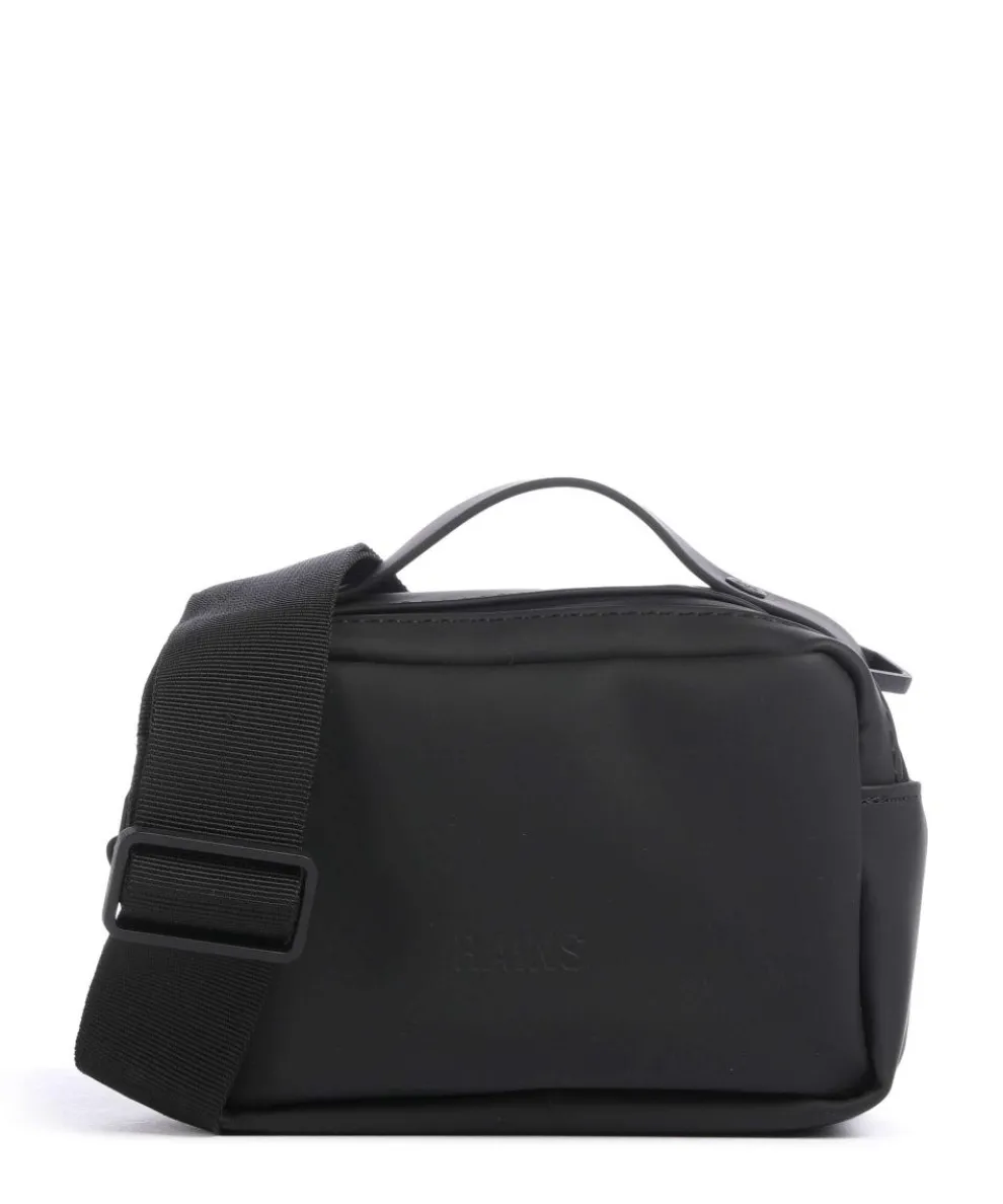 Crossbody bag polyester, polyurethane black