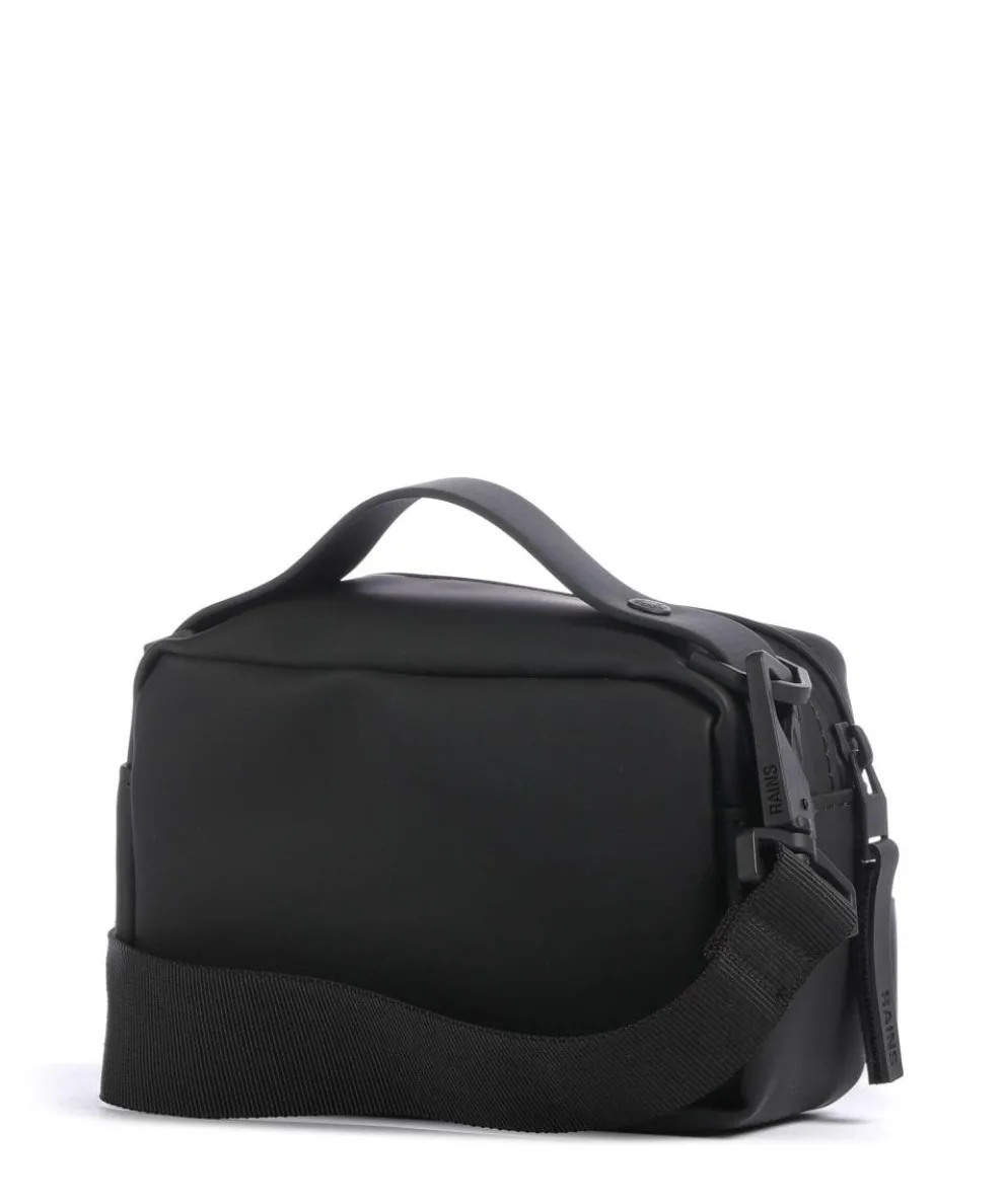 Crossbody bag polyester, polyurethane black