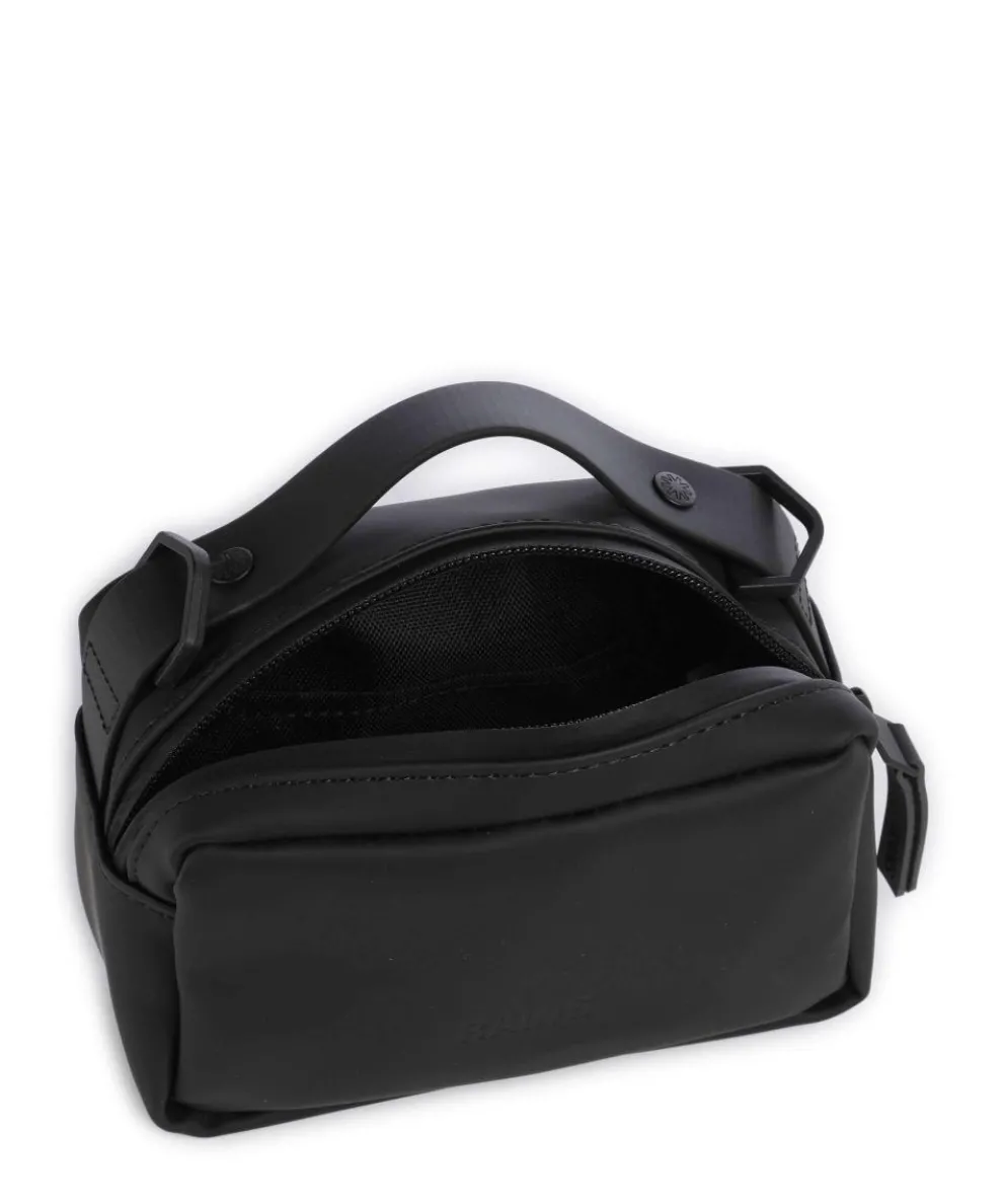Crossbody bag polyester, polyurethane black