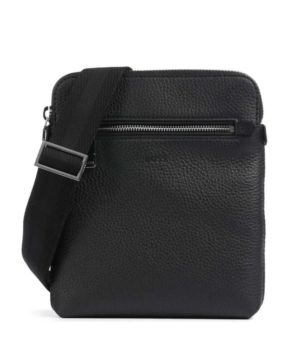 Crosstown Crossbody bag grained cow leather black