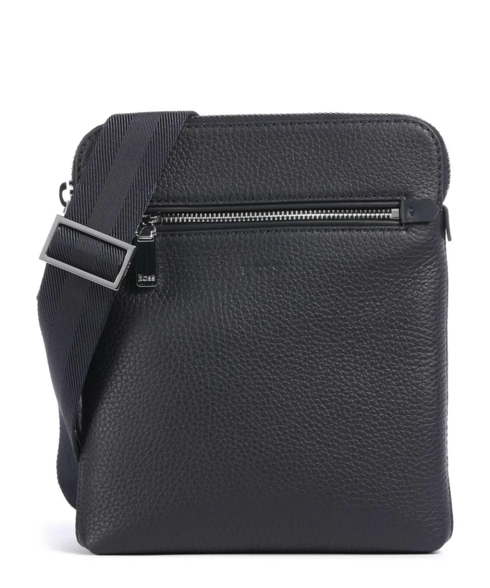 Crosstown Crossbody bag grained cow leather navy