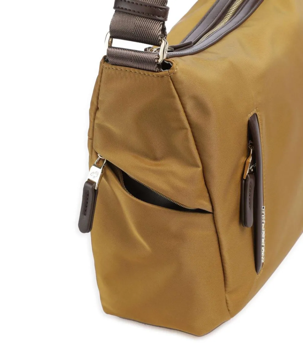 Hunter Crossbody bag nylon ochre