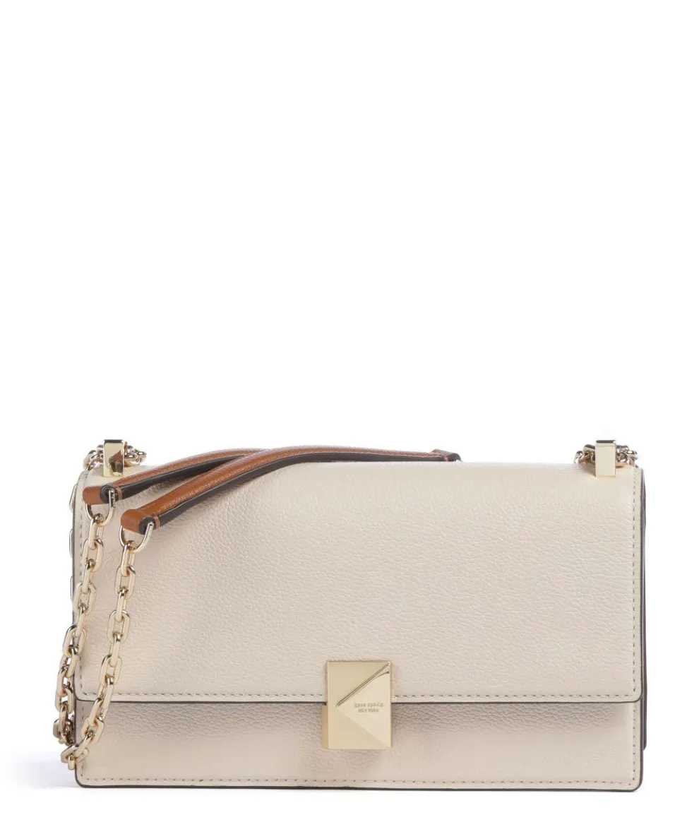 Deco Shoulder bag grained cow leather beige