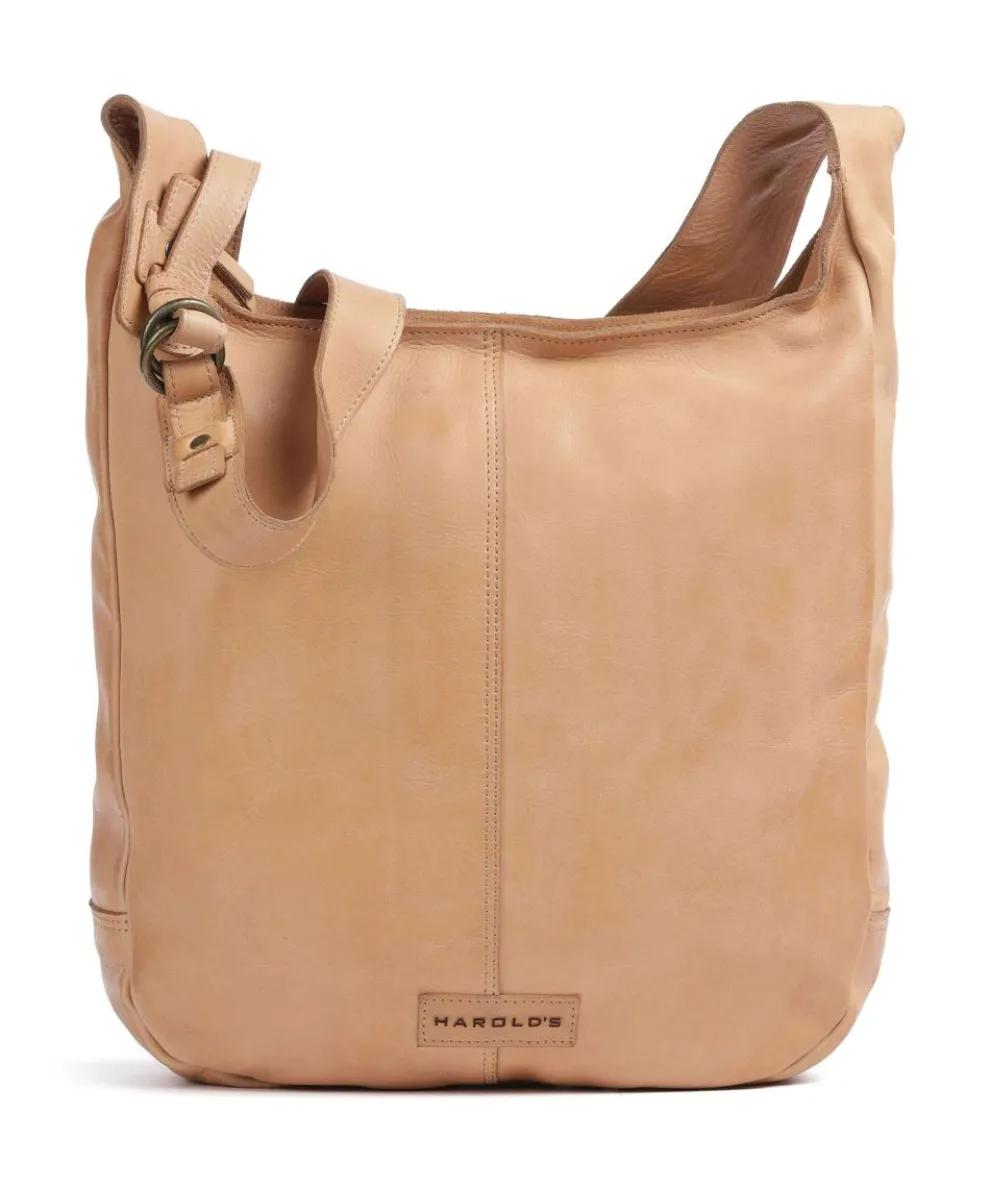 Submarine Hobo bag soft cow leather light brown