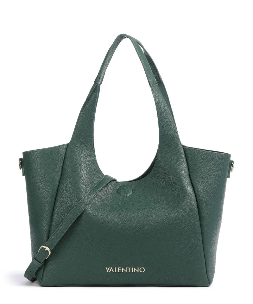 Futura Tote bag imitation leather dark green