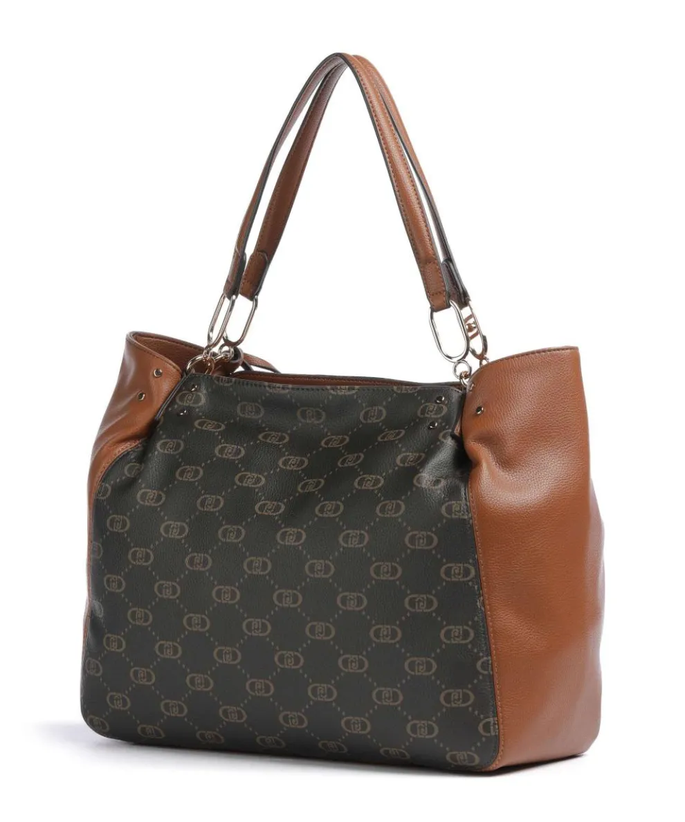 Cirry M Tote bag imitation leather brown