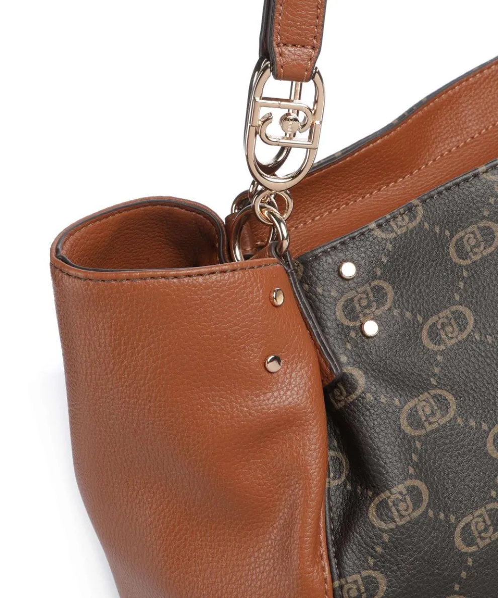 Cirry M Tote bag imitation leather brown