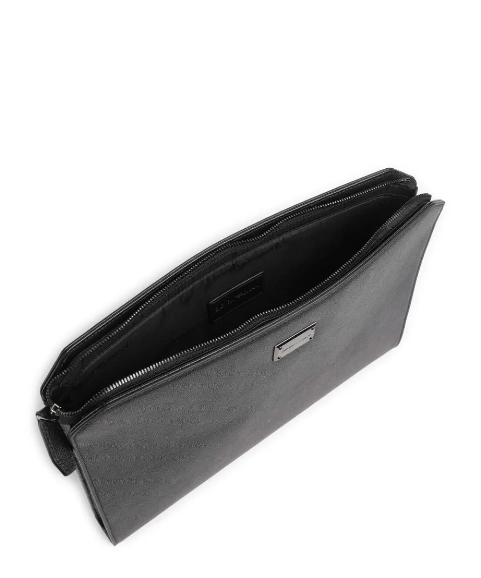 Milano Laptop case 13″ grained cow leather black