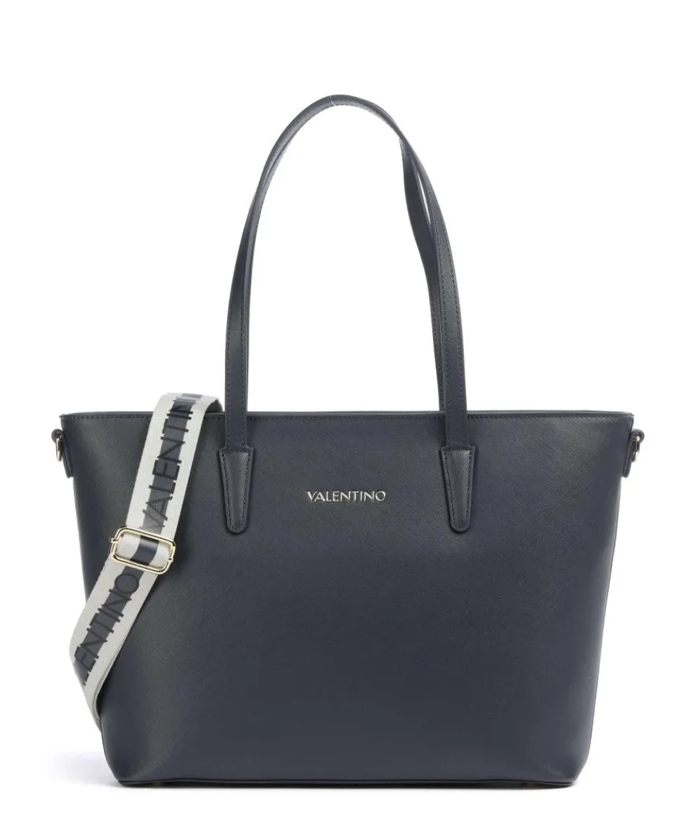 Zero Re Tote bag imitation leather navy