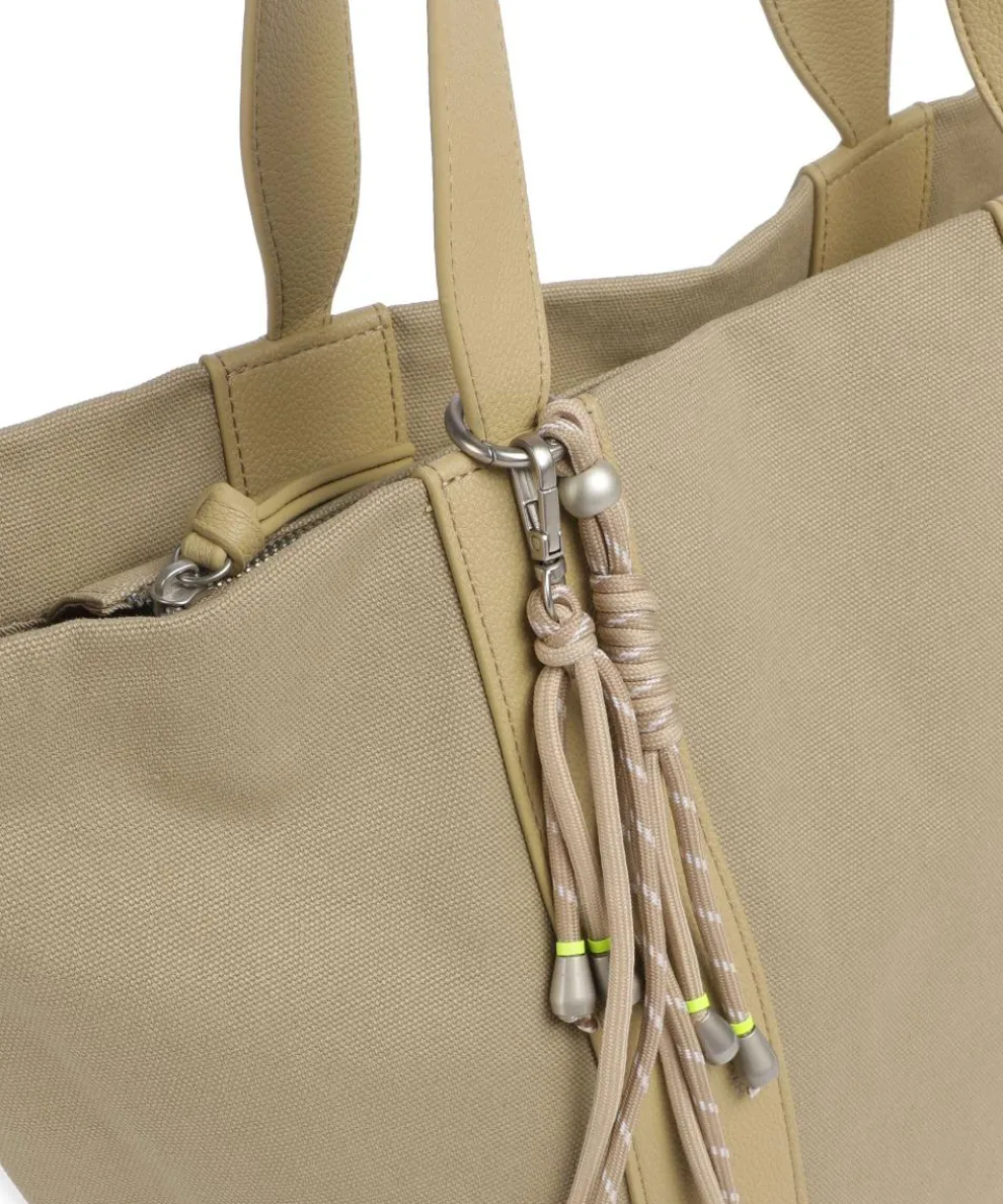 Carry Me Everywhere Tote bag canvas olive-green
