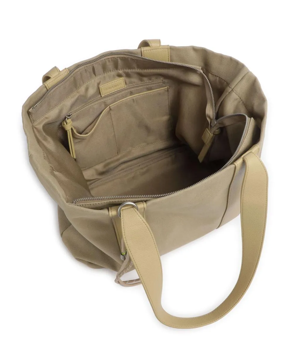 Carry Me Everywhere Tote bag canvas olive-green