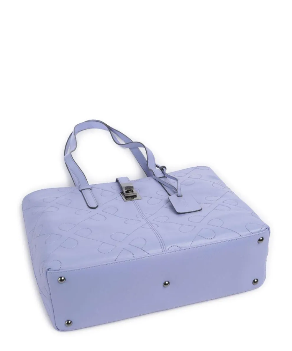 Liberty Tote bag grained cow leather violet