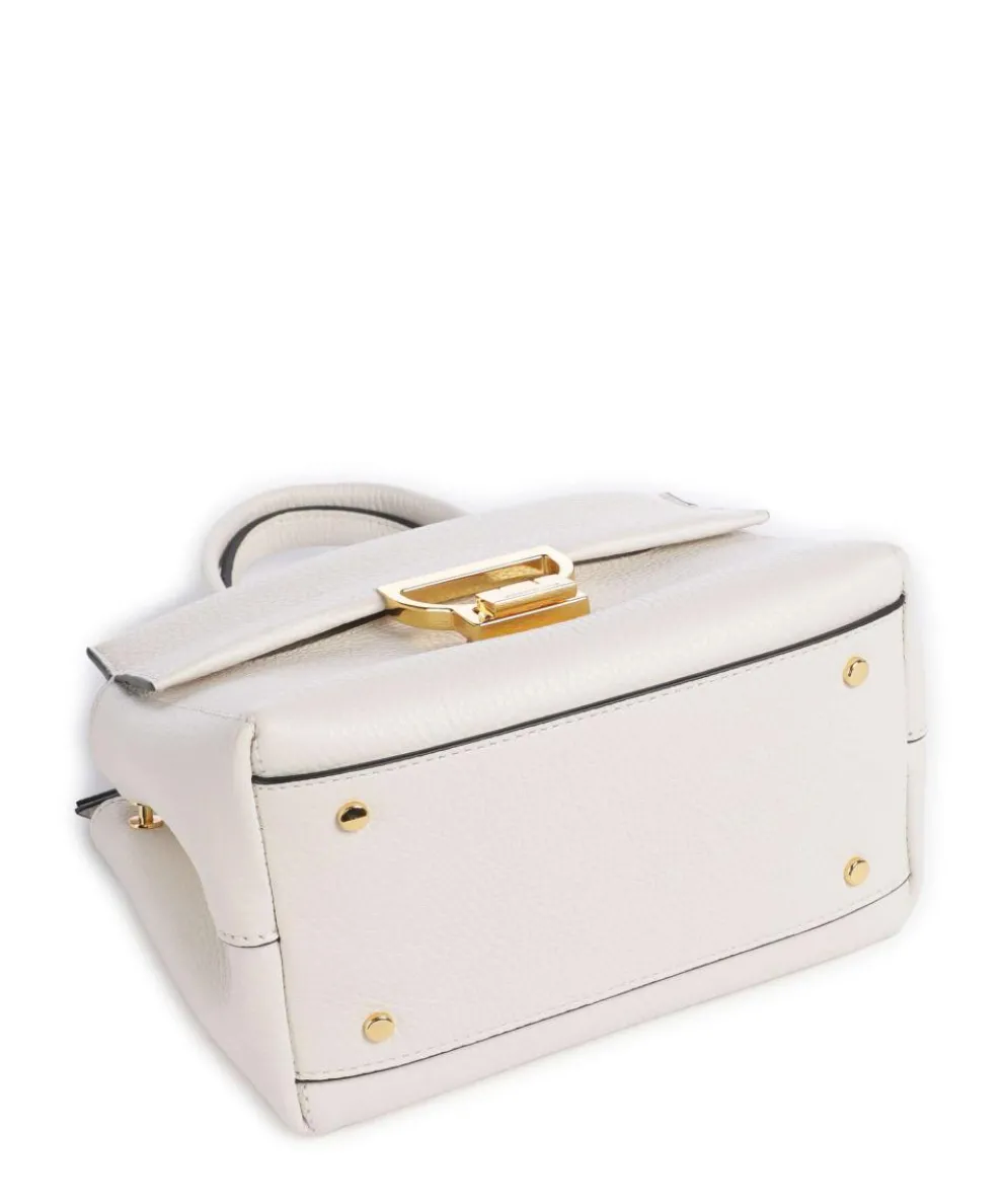 Arlettis Handbag grained cow leather white