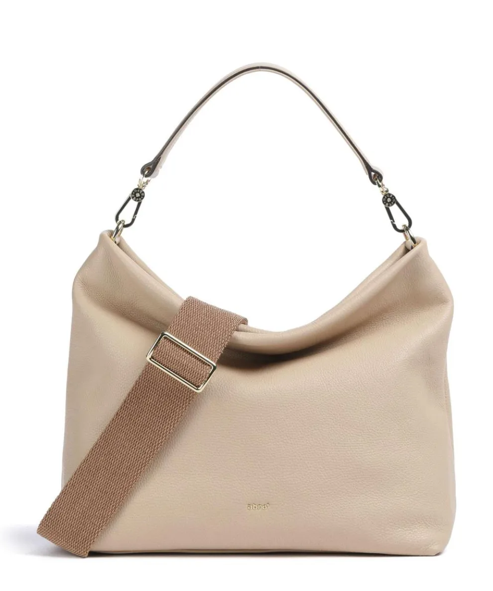 Dalia Kaia Hobo bag grained cow leather beige