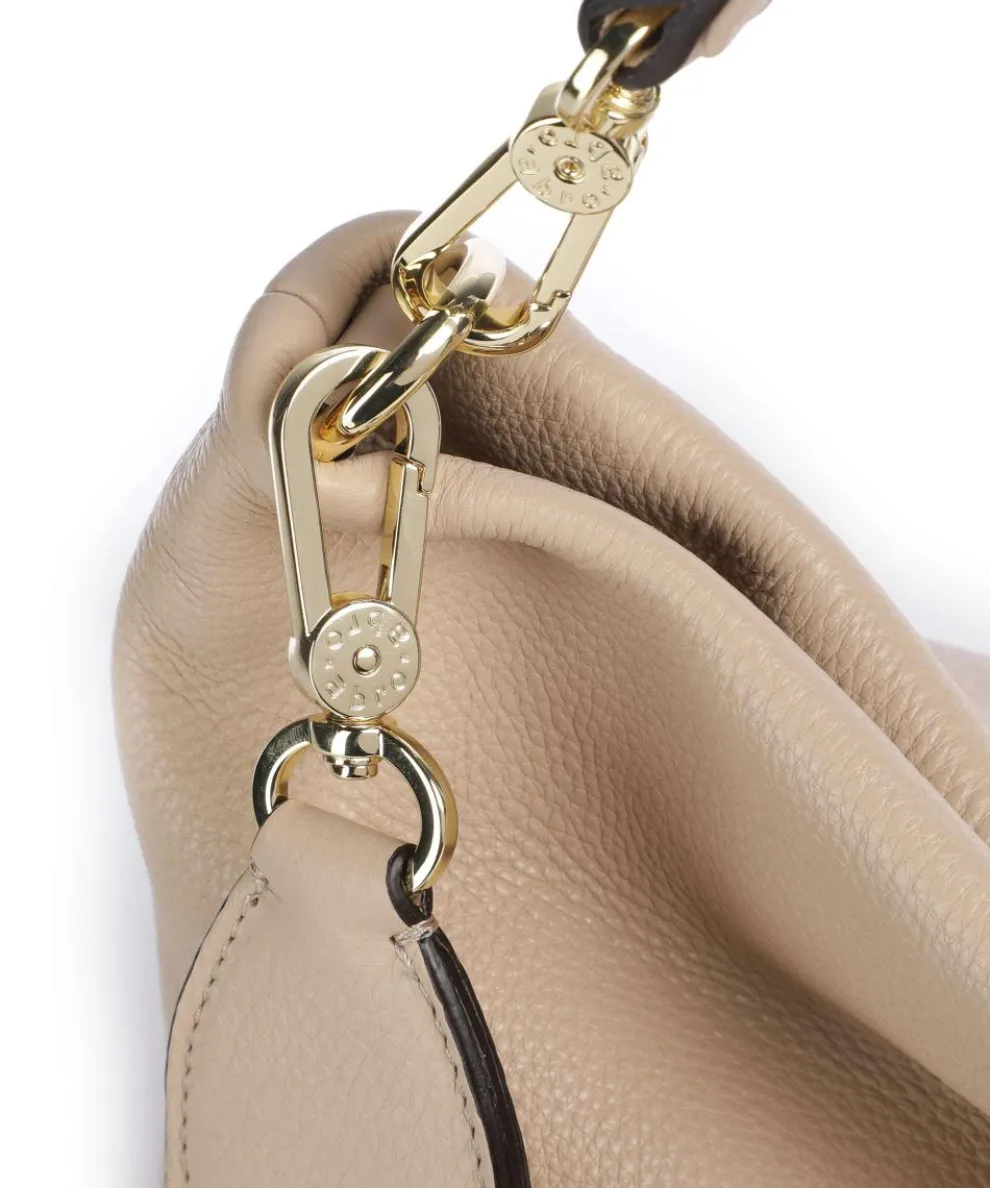 Dalia Kaia Hobo bag grained cow leather beige