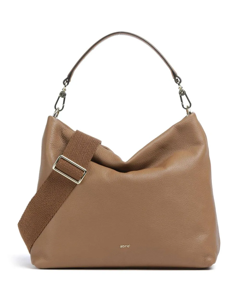 Dalia Kaia Hobo bag grained leather camel