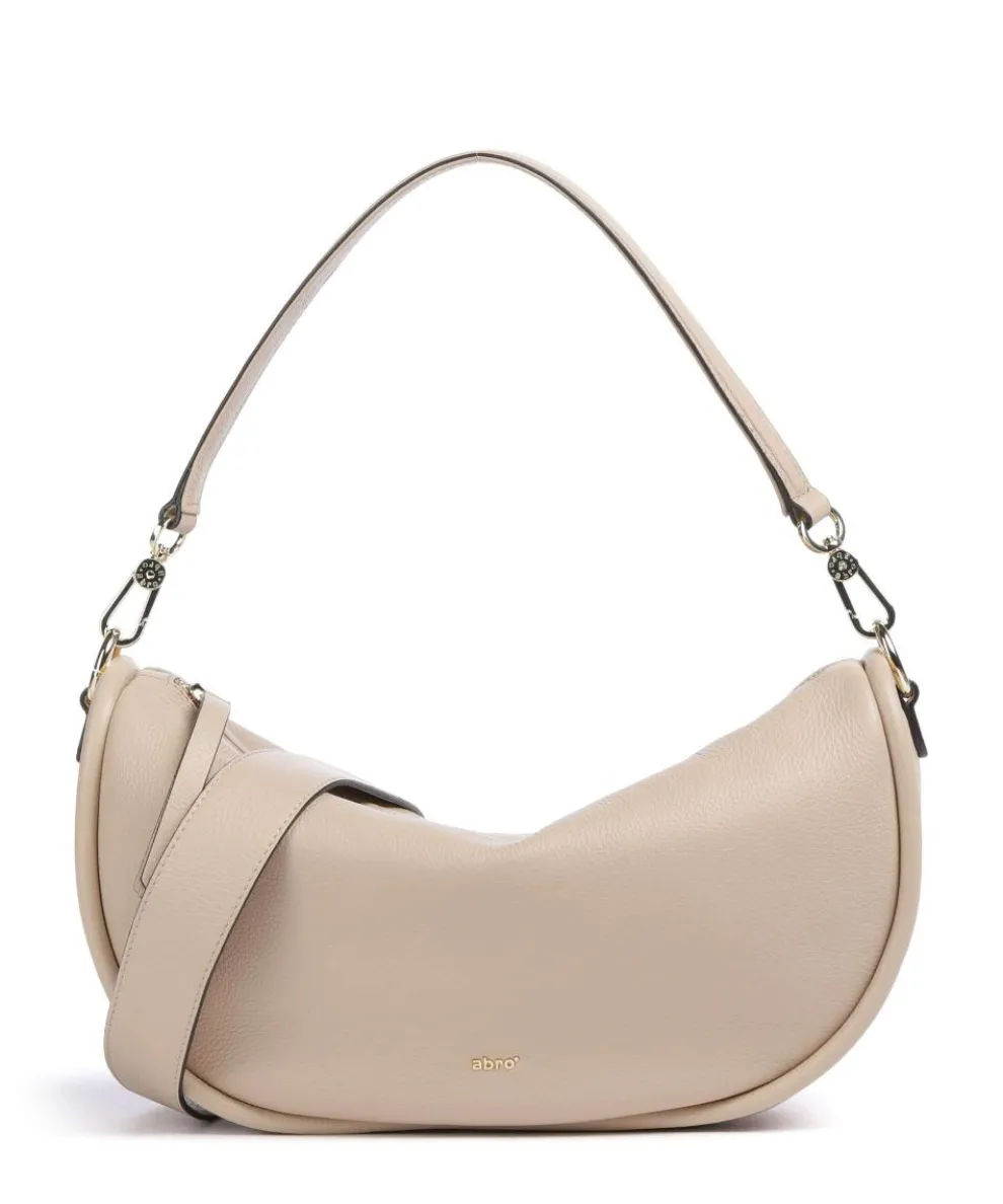 Dalia Willow Hobo bag grained leather nature